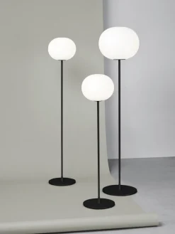 Lámparas De Pie|Lámparas De Techo>Flos Lámpara de pie regulable Glo-Ball Negro