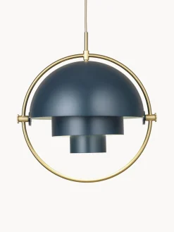 Lámparas De Techo|Lámparas De Techo>GUBI Lámpara de techo ajustable Multi-Lite Gris azulado mate, dorado brillante