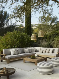 Lámpara de techo artesanal regulable LED Positano, portátil Lámparas Colgantes Exterior|Lámparas De Techo