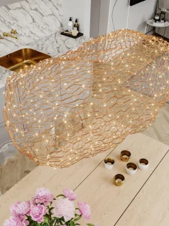 Lámparas De Techo|Lámparas De Techo></noscript>By Rydéns Lámpara de techo artesanal LED regulable Hayden