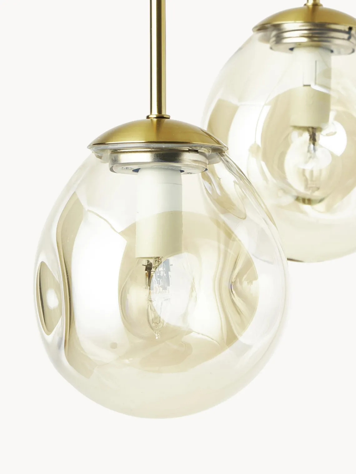 New Lámpara de techo cluster de vidrio Amora Lámparas De Techo|Lámparas De Techo