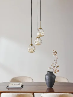 New Lámpara de techo cluster de vidrio Amora Lámparas De Techo|Lámparas De Techo