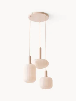 Lámpara de techo cluster de vidrio opalino Candela 2 Lámparas De Techo|Lámparas De Techo