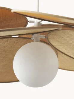 Best Lámpara de techo con adornos de fibras naturales Milani Lámparas De Techo|Lámparas De Techo