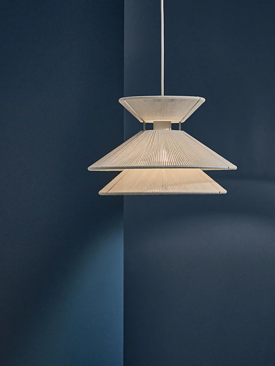 Hot Lámpara de techo de lino Kiku Lámparas De Techo|Lámparas De Techo