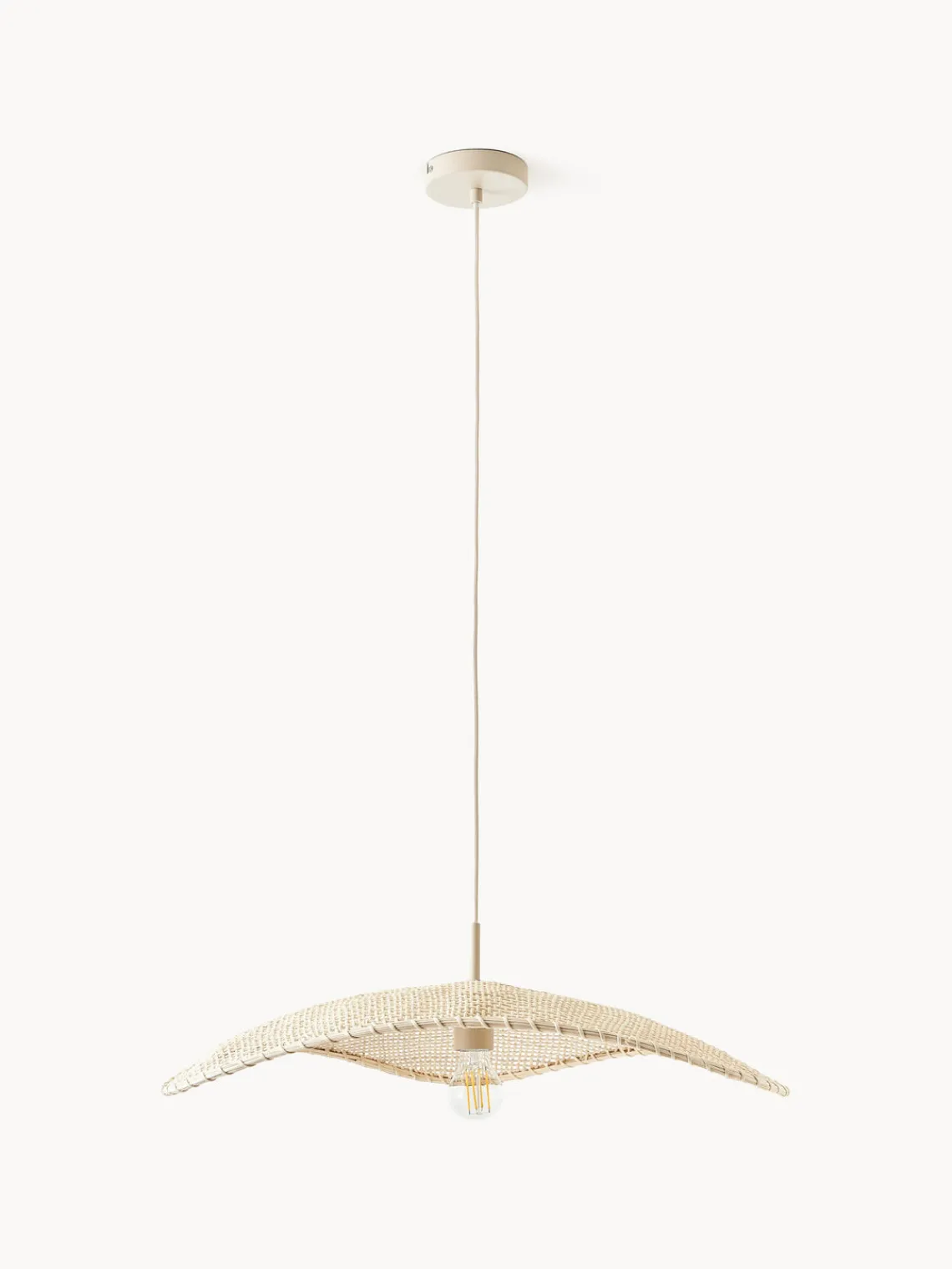 Lámparas De Techo|Lámparas De Techo>Westwing Collection Lámpara de techo de ratán Senja