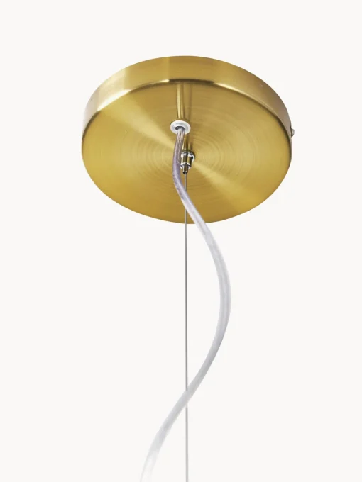 Lámparas De Techo|Lámparas De Techo>Westwing Collection Lámpara de techo de vidrio Amora Beige, dorado