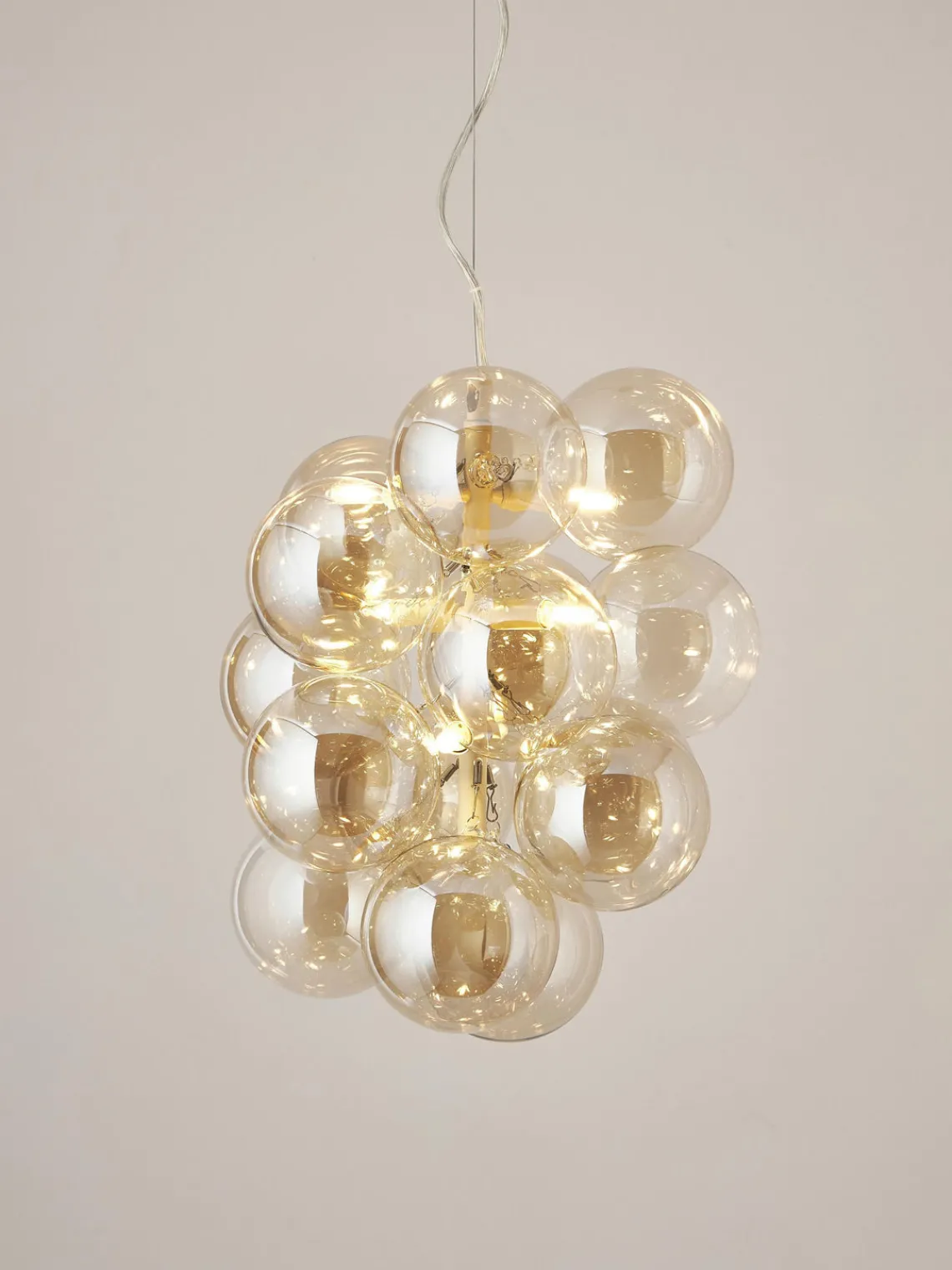 Lámparas De Techo|Lámparas De Techo>Westwing Collection Lámpara de techo de vidrio de diseño Bubbles