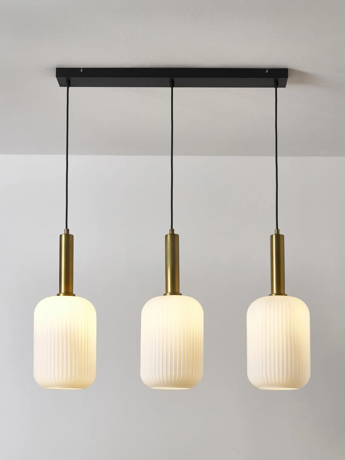 Lámparas De Techo|Lámparas De Techo>Westwing Collection Lámpara de techo de vidrio opalino Candela