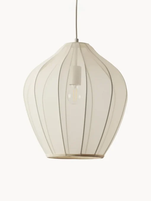 Lámparas De Techo|Lámparas De Techo>Westwing Collection Lámpara de techo en tejido malla Beau Beige claro