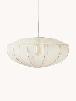 Lámparas De Techo|Lámparas De Techo>Westwing Collection Lámpara de techo en tejido malla Beau Beige claro