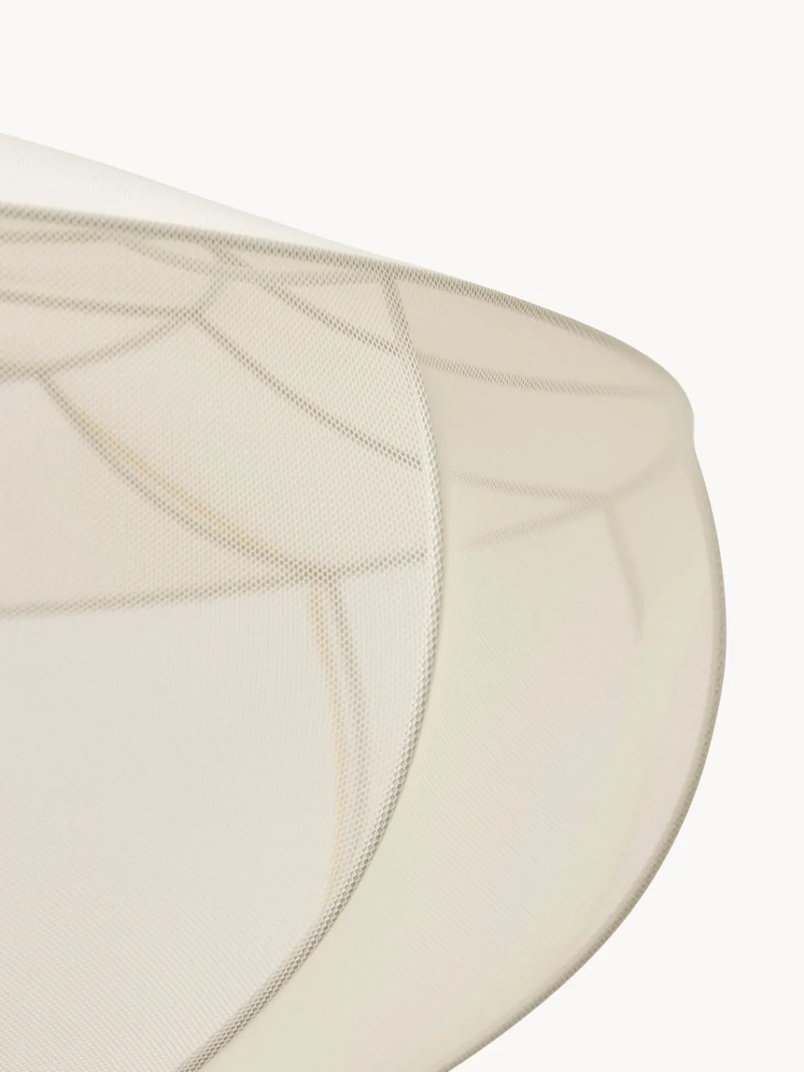 Lámparas De Techo|Lámparas De Techo>Westwing Collection Lámpara de techo en tejido malla Beau Beige claro