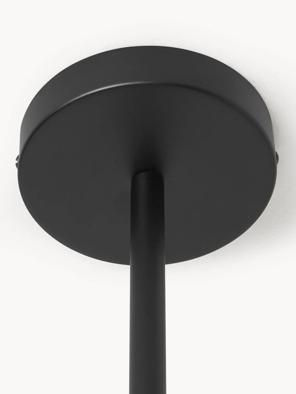 Plafones|Lámparas De Techo>Westwing Collection Lámpara de techo grande Aurelia Gris transparente, negro