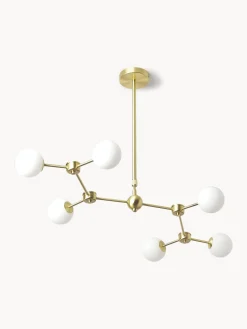 Hot Lámpara de techo grande de vidrio opalino Aurelia Lámparas De Techo|Lámparas De Techo