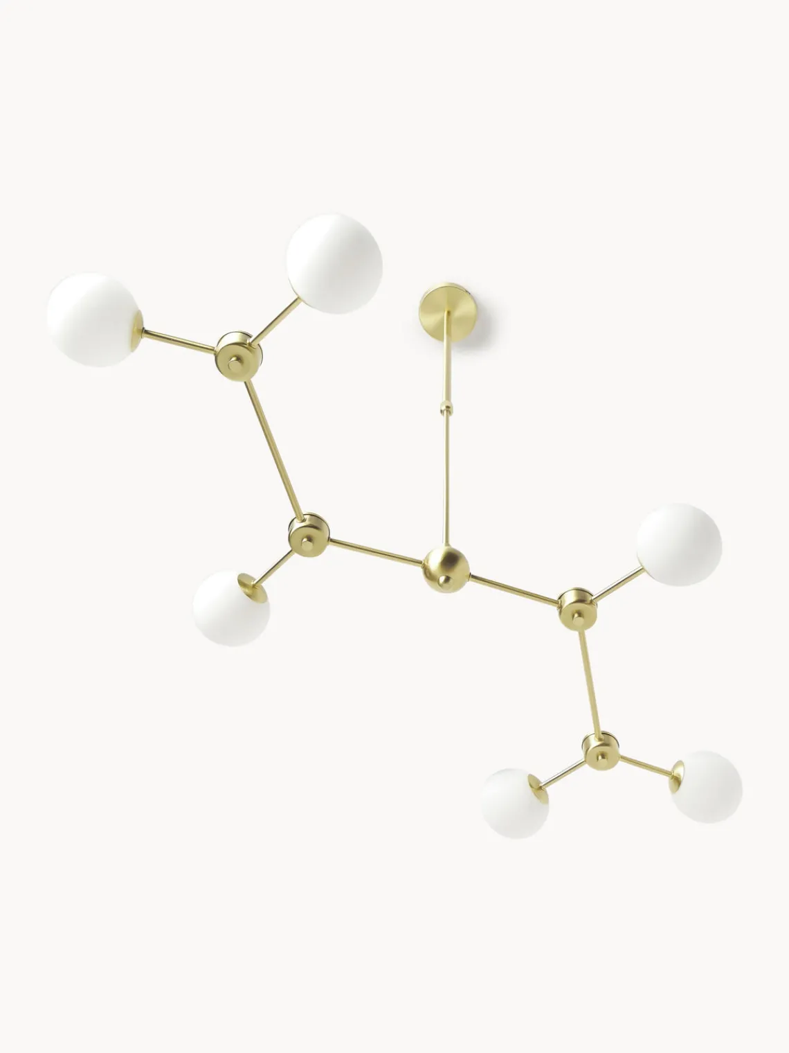 Hot Lámpara de techo grande de vidrio opalino Aurelia Lámparas De Techo|Lámparas De Techo