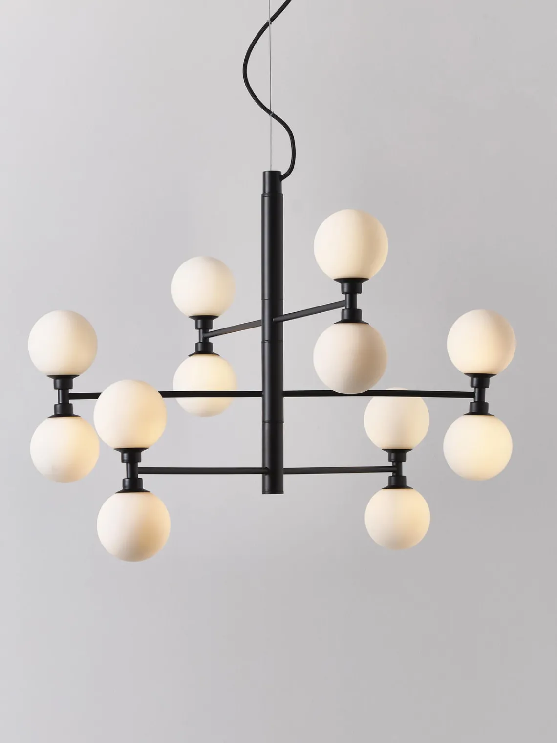 Lámpara de techo grande de vidrio opalino Grover Lámparas De Techo|Lámparas De Techo