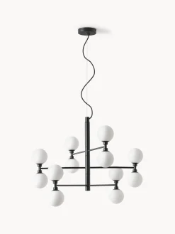 Lámpara de techo grande de vidrio opalino Grover Lámparas De Techo|Lámparas De Techo