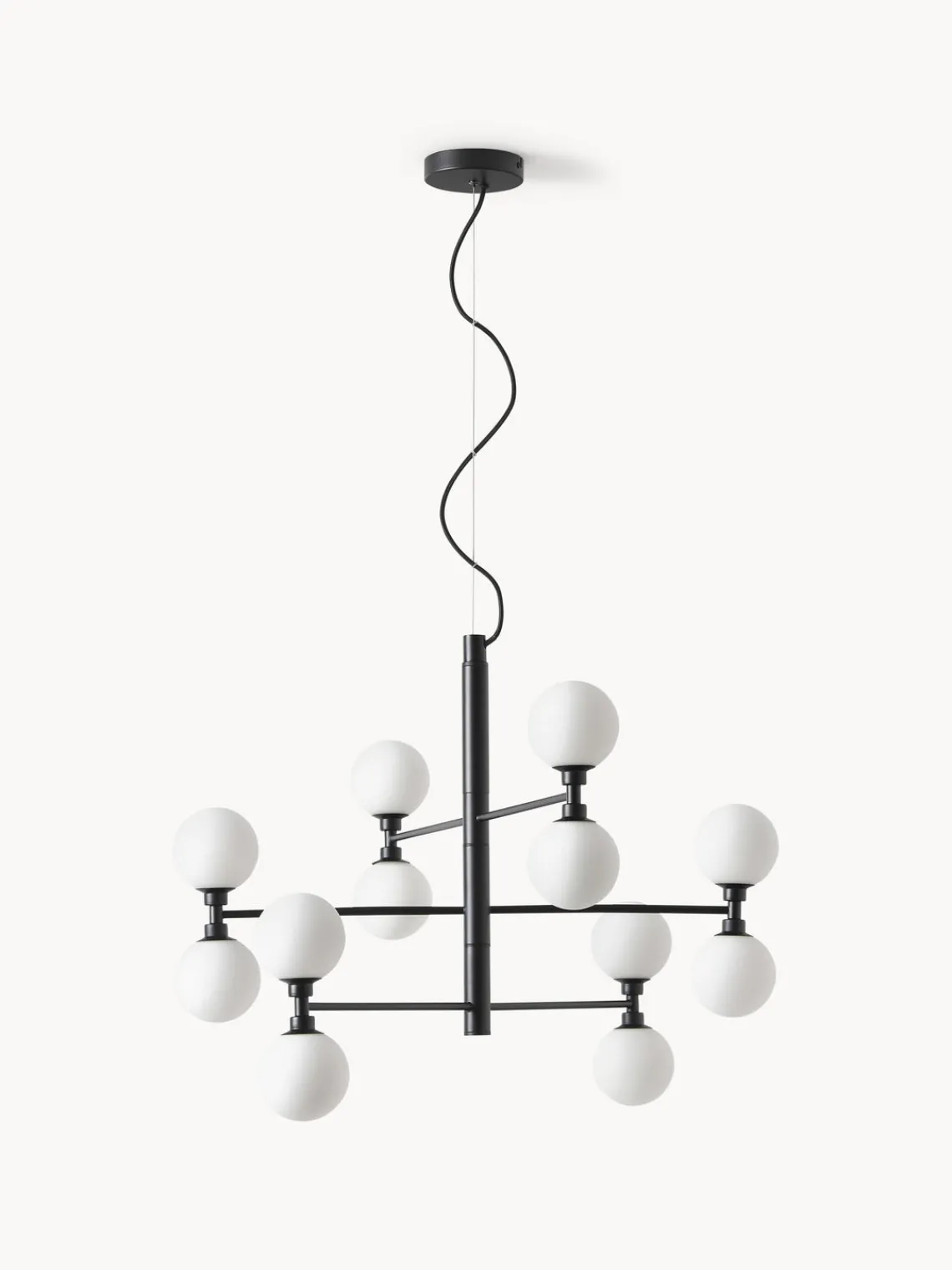 Lámpara de techo grande de vidrio opalino Grover Lámparas De Techo|Lámparas De Techo