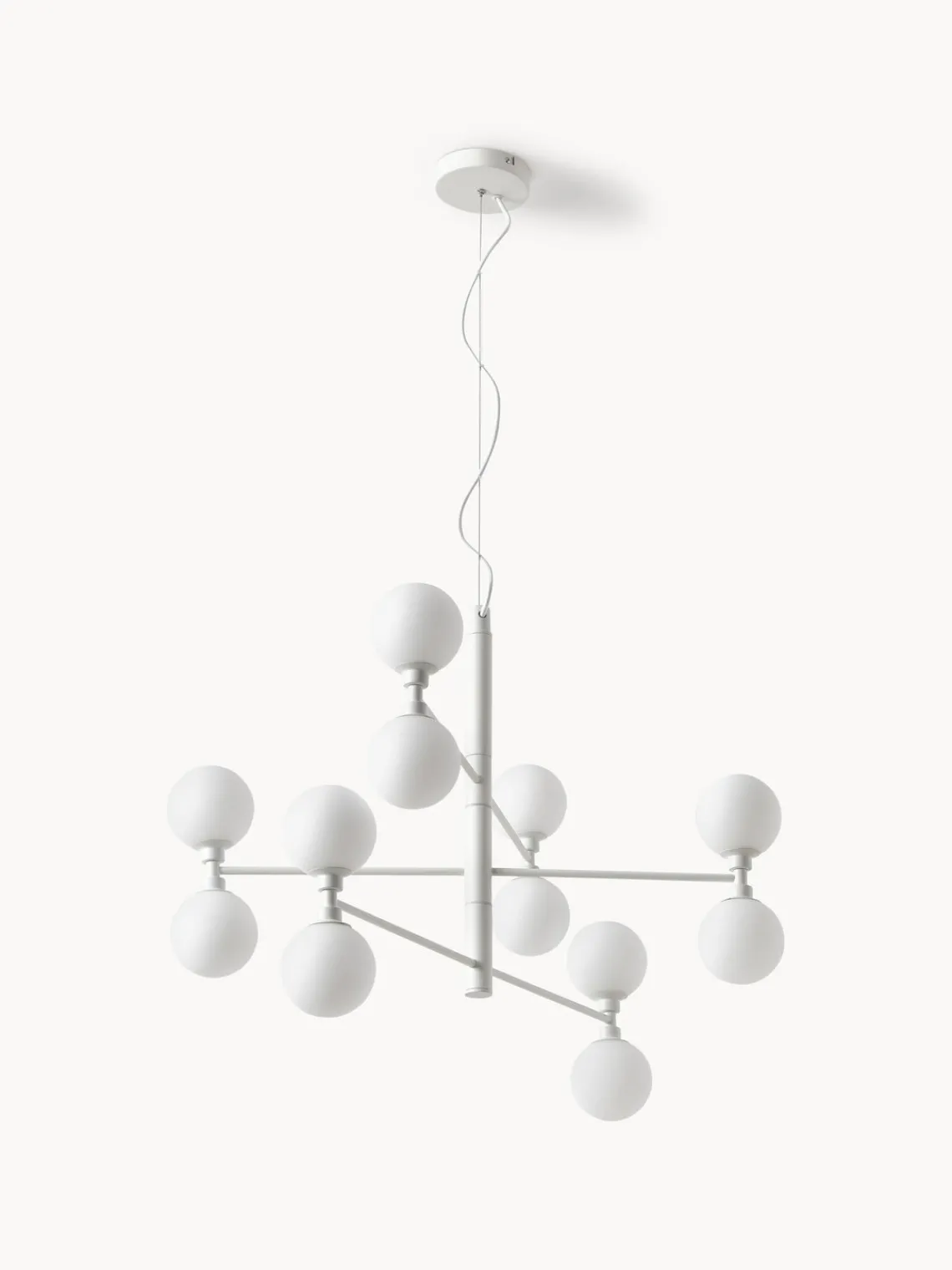 Clearance Lámpara de techo grande de vidrio opalino Grover Lámparas De Techo|Lámparas De Techo