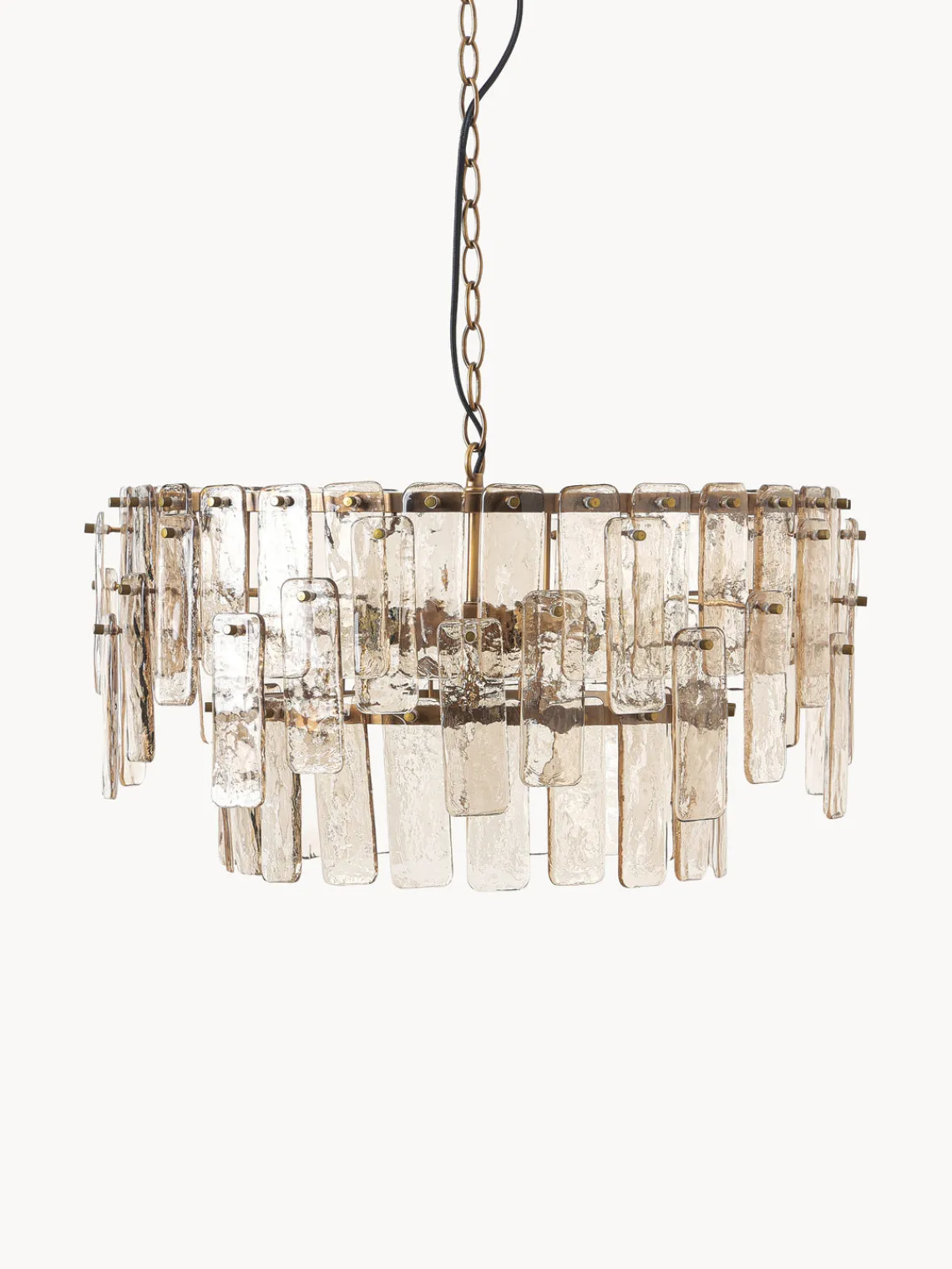 Lámparas De Techo|Lámparas De Techo>Westwing Collection Lámpara de techo grande de vidrio Cersei