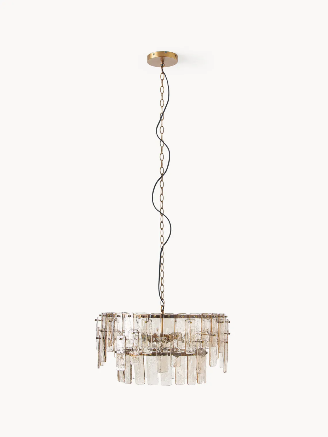 Lámparas De Techo|Lámparas De Techo>Westwing Collection Lámpara de techo grande de vidrio Cersei