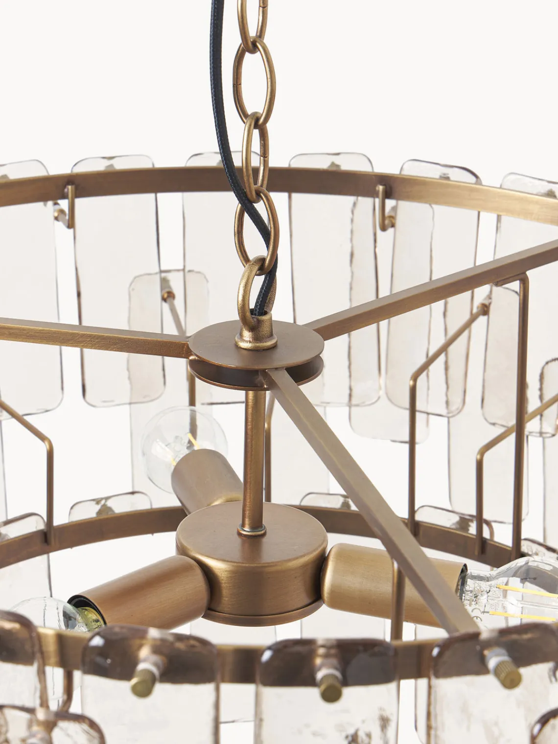 Lámparas De Techo|Lámparas De Techo>Westwing Collection Lámpara de techo grande de vidrio Cersei