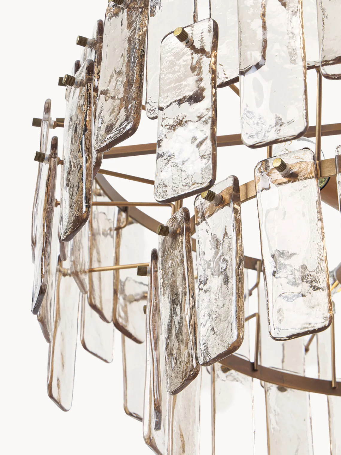 Lámparas De Techo|Lámparas De Techo>Westwing Collection Lámpara de techo grande de vidrio Cersei