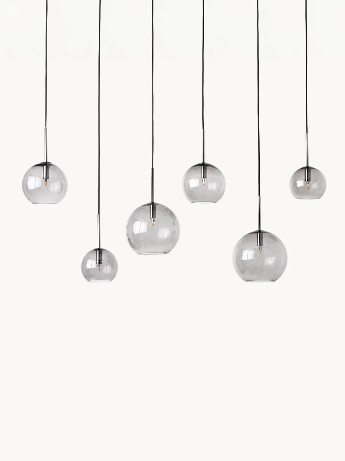 New Lámpara de techo grande de vidrio Raquel Lámparas De Techo|Lámparas De Techo