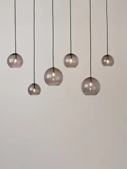 New Lámpara de techo grande de vidrio Raquel Lámparas De Techo|Lámparas De Techo