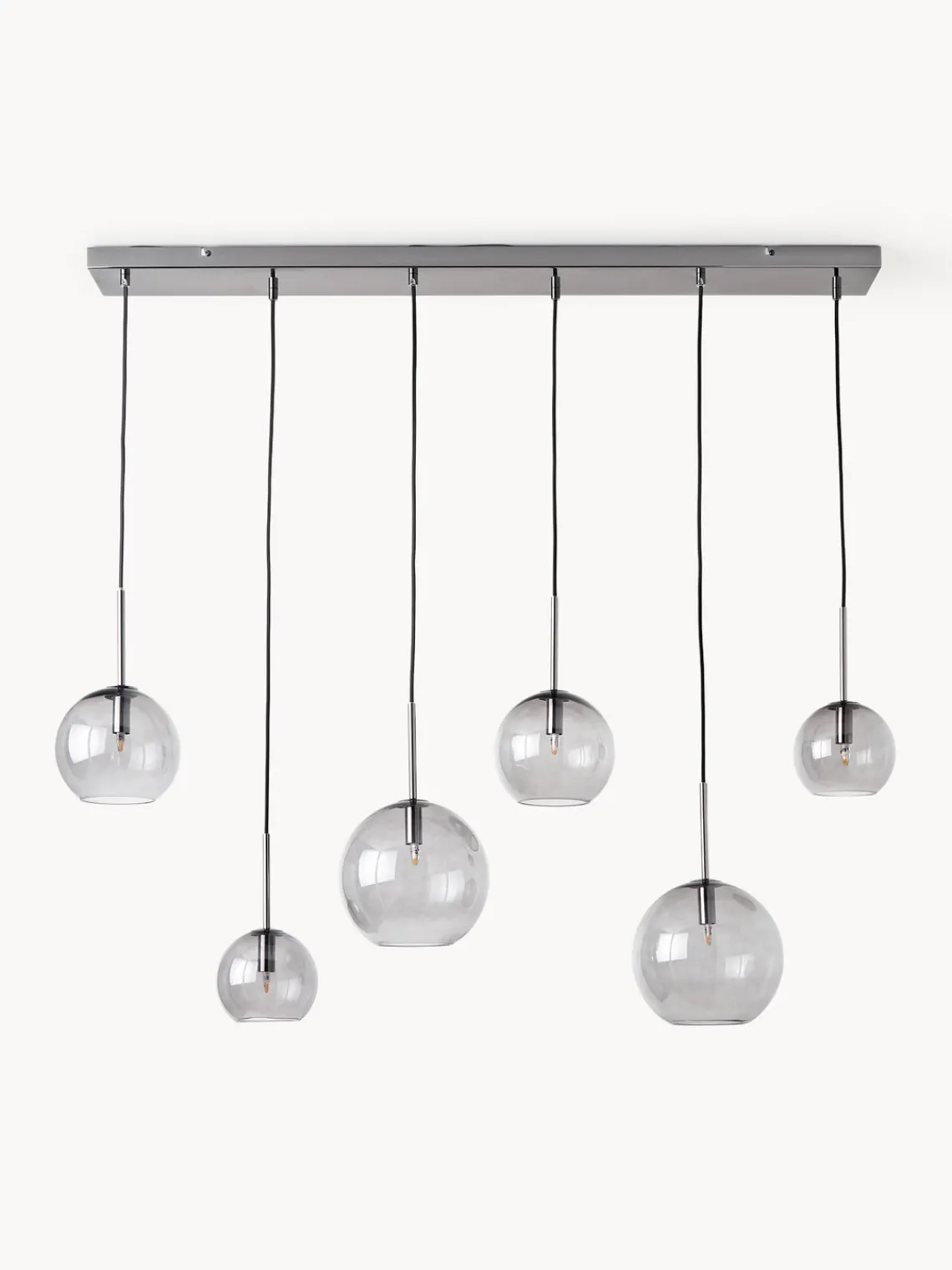 New Lámpara de techo grande de vidrio Raquel Lámparas De Techo|Lámparas De Techo