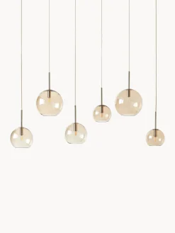 Lámparas De Techo|Lámparas De Techo>Westwing Collection Lámpara de techo grande esferas de vidrio Raquel Beige transparente