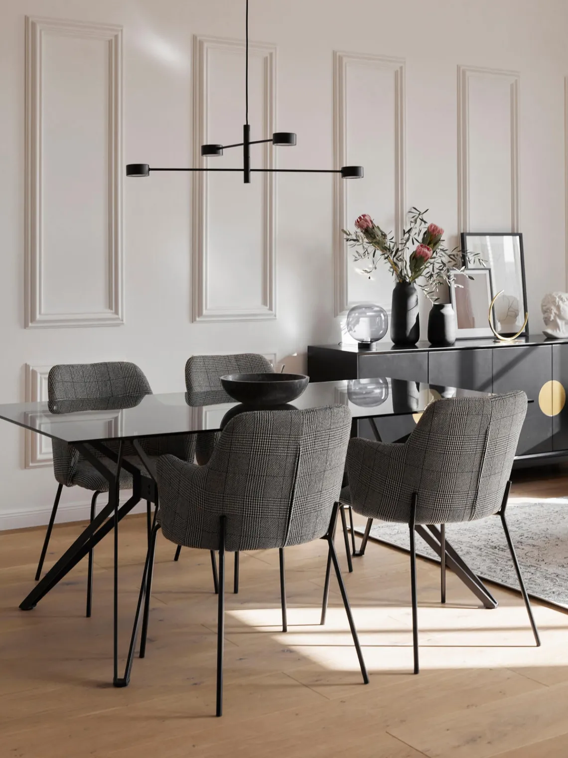 Lámparas De Techo|Lámparas De Techo> Lámpara de techo grande LED regulable Clyde