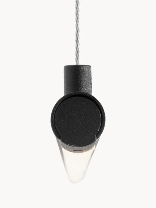 Lámparas De Techo|Lámparas De Techo>Nova Luce Lámpara de techo grande LED Elettra Negro