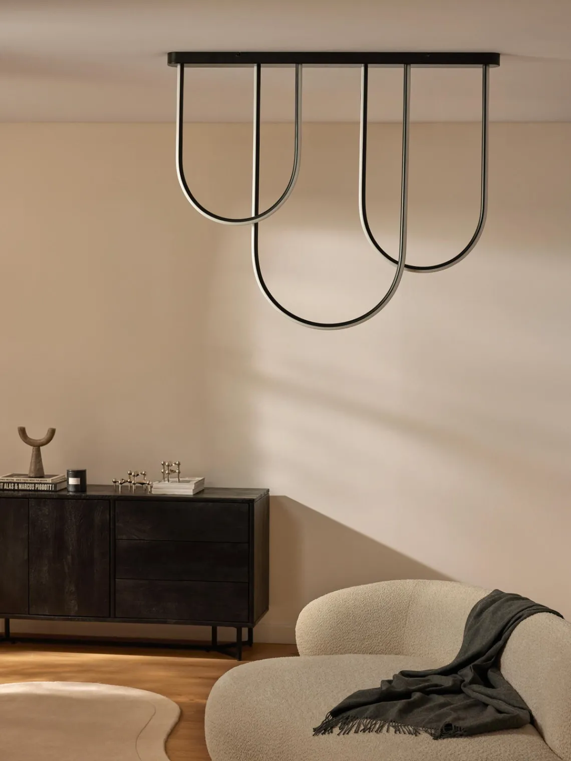 Lámparas De Techo|Lámparas De Techo>Westwing Collection Lámpara de techo grande LED Ivar