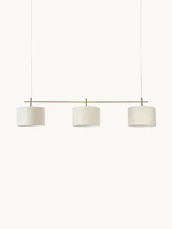 Lámparas De Techo|Lámparas De Techo>Westwing Collection Lámpara de techo grande Liara Beige claro, dorado