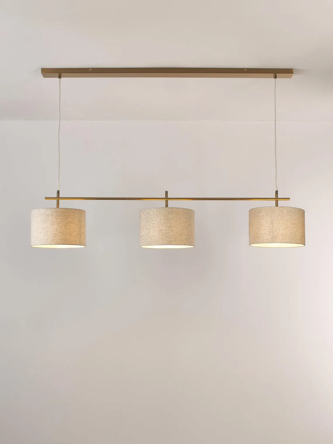 Lámparas De Techo|Lámparas De Techo>Westwing Collection Lámpara de techo grande Liara Beige claro, dorado