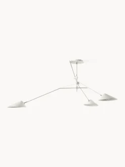 Plafones|Lámparas De Techo></noscript>Westwing Collection Lámpara de techo grande Neron Blanco crema, plateado