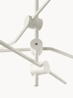 Plafones|Lámparas De Techo></noscript>Westwing Collection Lámpara de techo grande Neron Blanco crema, plateado