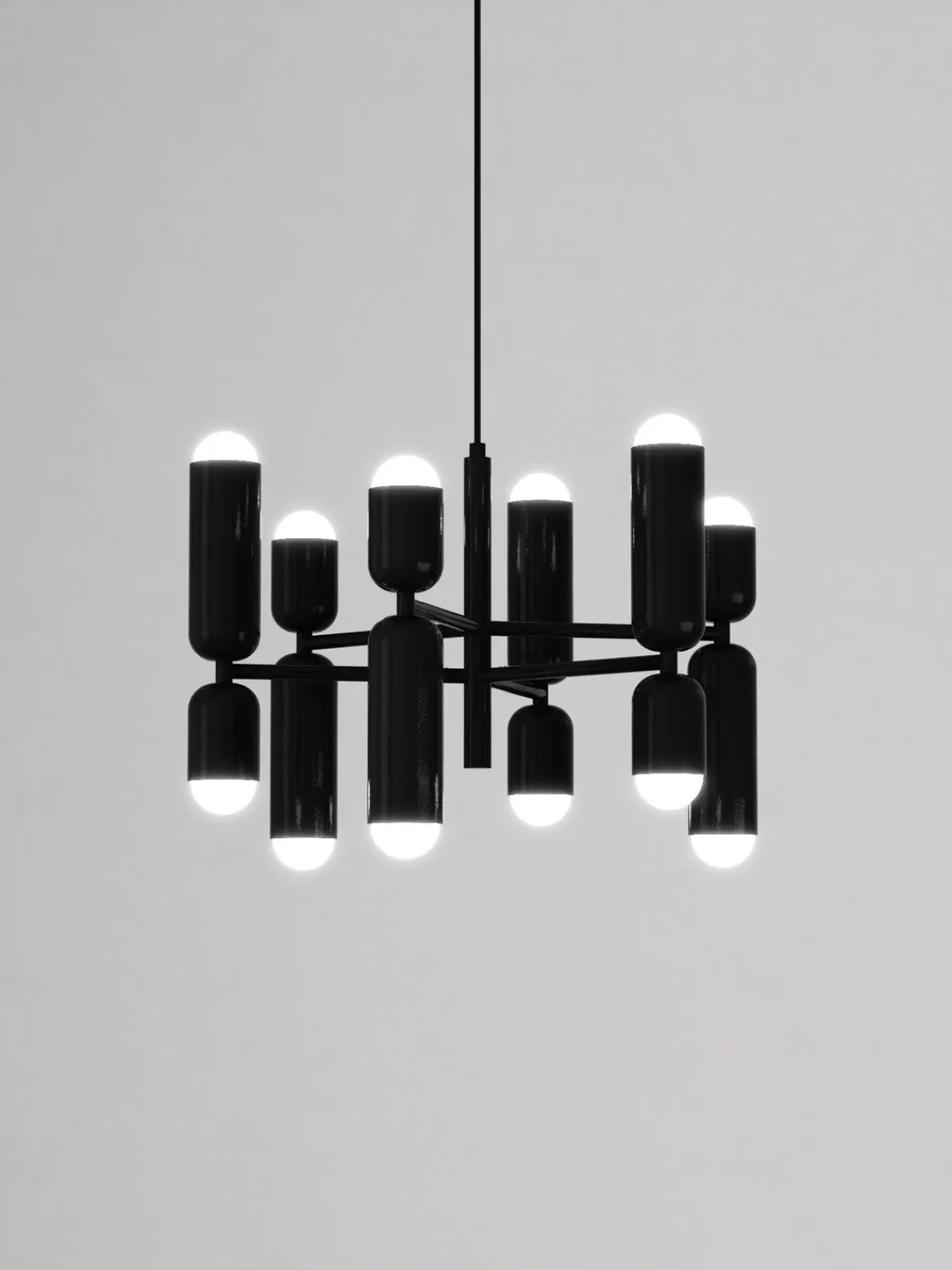 Lámparas De Techo|Lámparas De Techo>Westwing Collection Lámpara de techo LED Ariane Negro