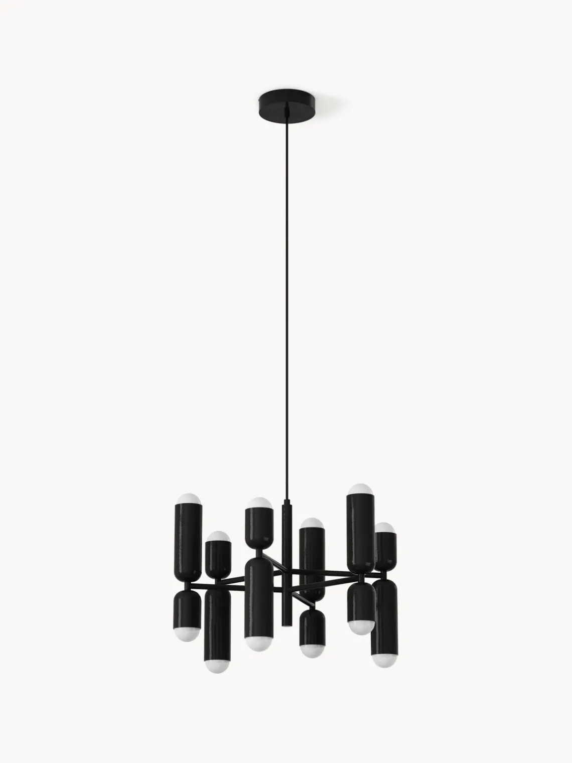 Lámparas De Techo|Lámparas De Techo>Westwing Collection Lámpara de techo LED Ariane Negro