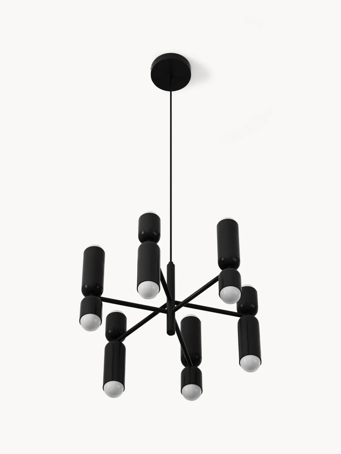 Lámparas De Techo|Lámparas De Techo>Westwing Collection Lámpara de techo LED Ariane Negro