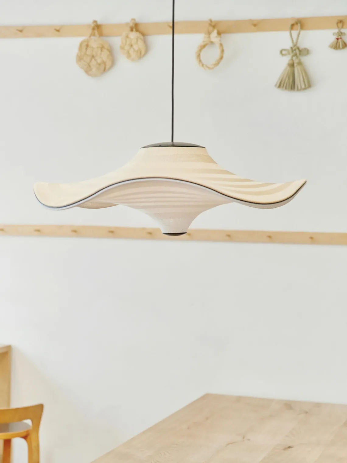 Lámparas De Techo|Lámparas De Techo>Made By Hand Lámpara de techo LED de fibras naturales Flying