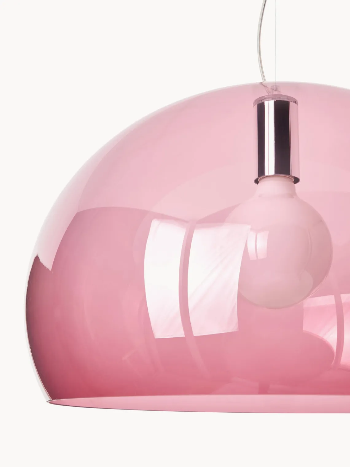 Lámparas De Techo|Lámparas De Techo>Kartell Lámpara de techo LED FL/Y Rosa oscuro