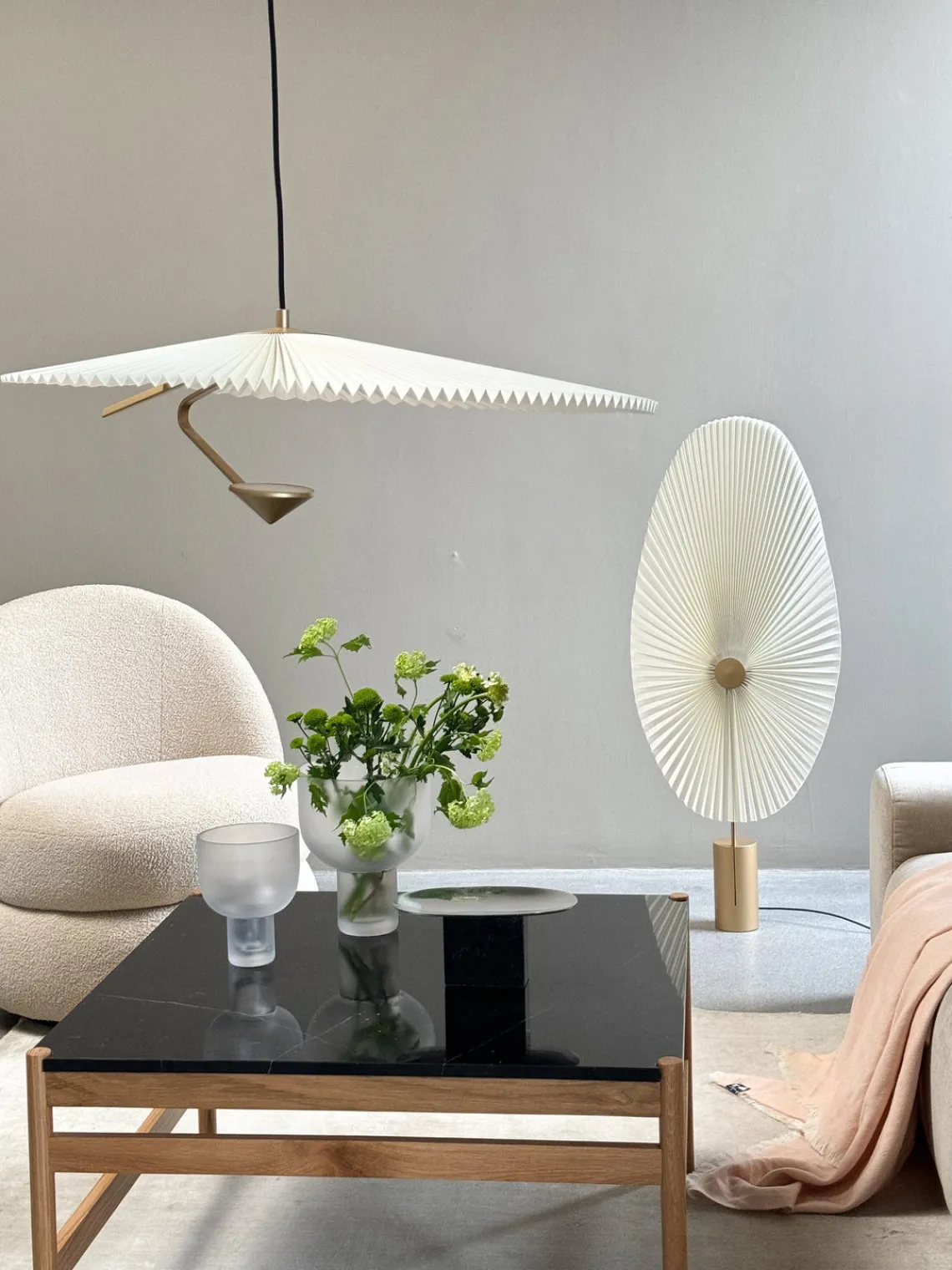 Lámparas De Techo|Lámparas De Techo>Gejst Lámpara de techo LED grande regulable Liris Blanco, dorado