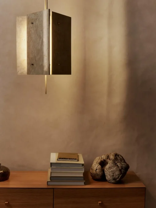 Hot Lámpara de techo LED regulable de travertino Oeste Lámparas De Techo|Lámparas De Techo