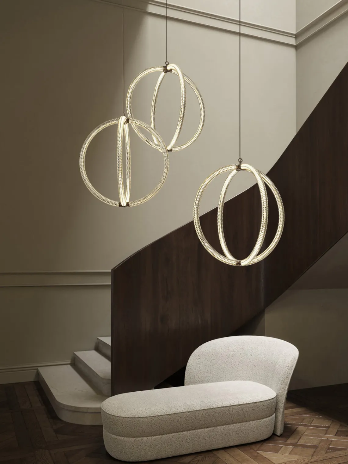 Lámparas De Techo|Lámparas De Techo>Moooi Lámpara de techo LED regulable Luminora Light, tamaños diferentes