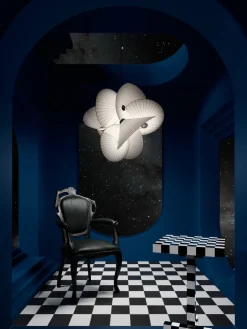 Outlet Lámpara de techo LED regulable Serpentine Light Lámparas De Techo|Lámparas De Techo