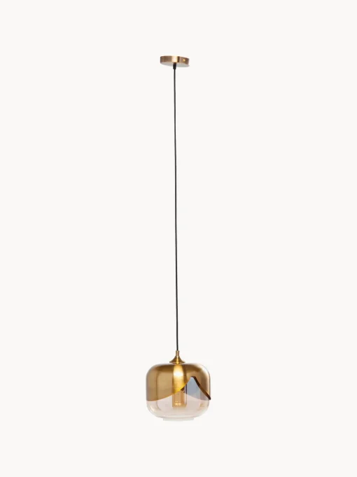 Lámparas De Techo|Lámparas De Techo>Kare Design Lámpara de techo pequeña de vidrio Golden Goblet