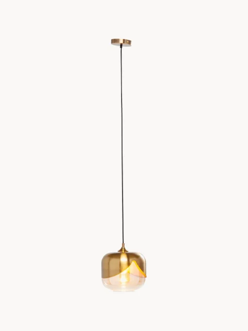 Lámparas De Techo|Lámparas De Techo>Kare Design Lámpara de techo pequeña de vidrio Golden Goblet