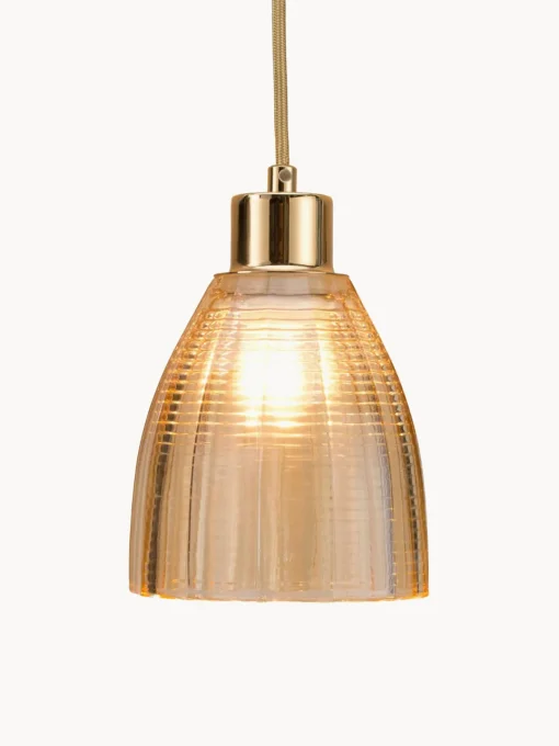 Lámparas De Techo|Lámparas De Techo> Lámpara de techo pequeña de vidrio Gleaming Gold